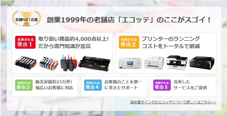 インクジェットプリンターインク詰め替え